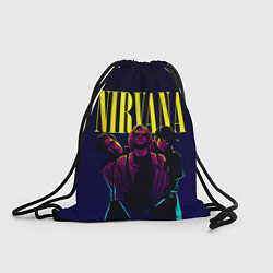Рюкзак-мешок Nirvana Neon, цвет: 3D-принт