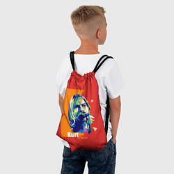 Рюкзак-мешок Kurt Cobain, цвет: 3D-принт — фото 2