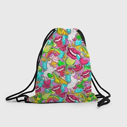 Рюкзак-мешок Губы фреш, цвет: 3D-принт