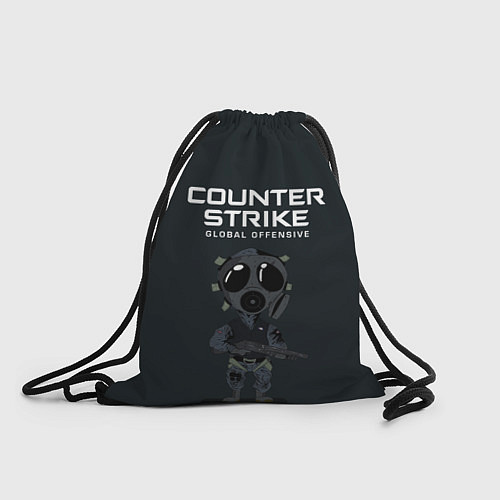 Мешок для обуви CS GO COUNTER TERRORIS Z / 3D-принт – фото 1