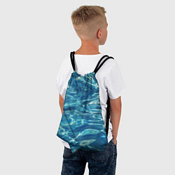Рюкзак-мешок Чистая вода, цвет: 3D-принт — фото 2
