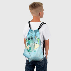 Рюкзак-мешок Surf, цвет: 3D-принт — фото 2