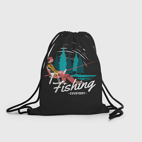 Мешок для обуви Рыбалка Fishing / 3D-принт – фото 1