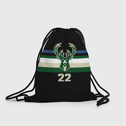Рюкзак-мешок Milwaukee Bucks форма Крис Миддлтон, цвет: 3D-принт