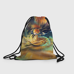 Рюкзак-мешок ZENITSU ЗЕНИТСУ DEMON SLAYER Z, цвет: 3D-принт