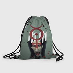 Рюкзак-мешок Marilyn Manson Мерилин Мэнсон Z, цвет: 3D-принт