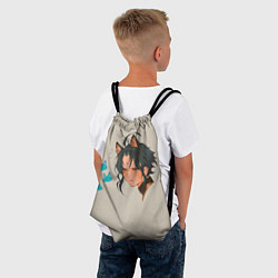 Рюкзак-мешок Сяо из Genshin Impact, цвет: 3D-принт — фото 2