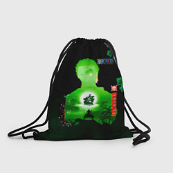 Рюкзак-мешок Зоро One Piece Большой куш, цвет: 3D-принт