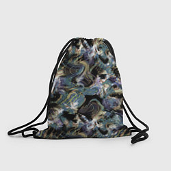 Рюкзак-мешок Узор для рыбака, цвет: 3D-принт