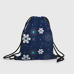 Рюкзак-мешок Ночная поляна, цвет: 3D-принт