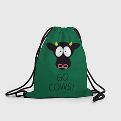 Рюкзак-мешок Go Cows, цвет: 3D-принт