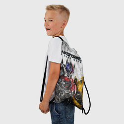 Рюкзак-мешок Оптимус и Бамблби, цвет: 3D-принт — фото 2