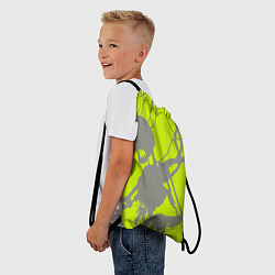 Рюкзак-мешок Силуэт злого духа, цвет: 3D-принт — фото 2