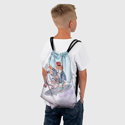 Рюкзак-мешок Skateboard, цвет: 3D-принт — фото 2