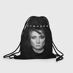 Рюкзак-мешок Zемфира красивый портрет, цвет: 3D-принт