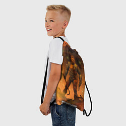 Рюкзак-мешок FREEMAN GMAN HALF-LIFE Z, цвет: 3D-принт — фото 2