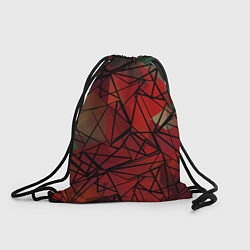 Рюкзак-мешок Абстрактный геометрический, цвет: 3D-принт