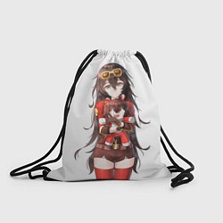 Рюкзак-мешок Эмбер из Genshin Impact, цвет: 3D-принт
