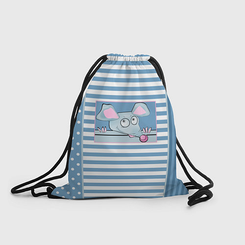 Мешок для обуви Веселая Мышь / 3D-принт – фото 1