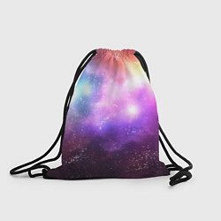 Рюкзак-мешок Космос, сияние и звезды, цвет: 3D-принт
