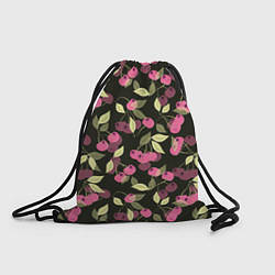 Рюкзак-мешок Вишневый сад, цвет: 3D-принт