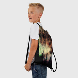 Рюкзак-мешок СТРАШНЫЙ ЛЕС, цвет: 3D-принт — фото 2