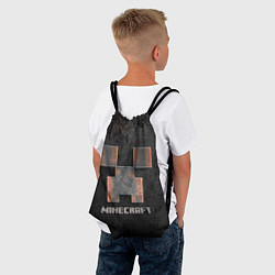 Рюкзак-мешок MINECRAFT TEXTURE IRON, цвет: 3D-принт — фото 2