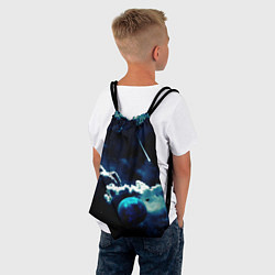 Рюкзак-мешок КОСМИЧЕСКИЕ ОБЛАКА, цвет: 3D-принт — фото 2