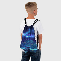 Рюкзак-мешок MONA GENSHIN IMPACT, цвет: 3D-принт — фото 2