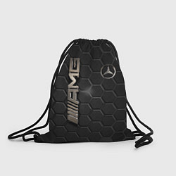 Рюкзак-мешок MERCEDES LOGO BRONZE, цвет: 3D-принт