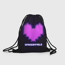 Мешок для обуви UNDERTALE PURPLE HEART