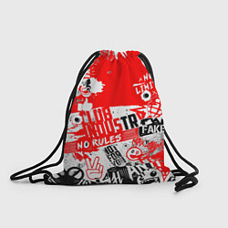 Рюкзак-мешок Crazy, цвет: 3D-принт