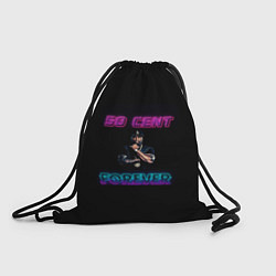 Рюкзак-мешок 50 Cent, цвет: 3D-принт