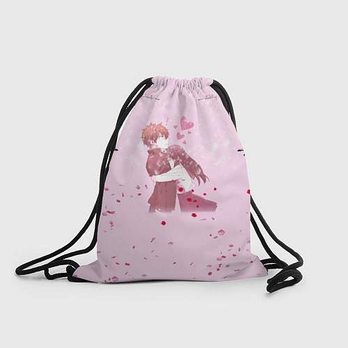 Мешок для обуви Аниме Объятия Любовь Пара / 3D-принт – фото 1