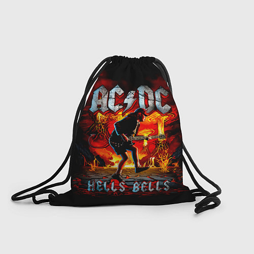 Мешок для обуви ACDC HELLS BELLS / 3D-принт – фото 1