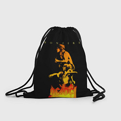 Рюкзак-мешок Bonfire ACDC, цвет: 3D-принт
