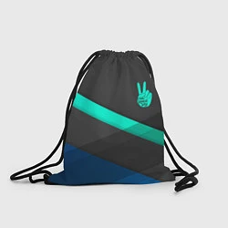 Рюкзак-мешок PEACE ПИС МИР Z, цвет: 3D-принт