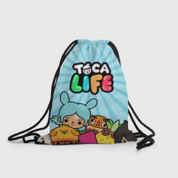Рюкзак-мешок Toca Life World, цвет: 3D-принт