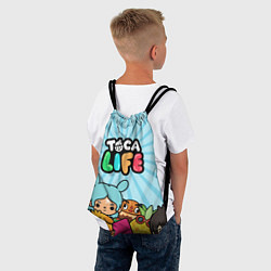 Рюкзак-мешок Toca Life World, цвет: 3D-принт — фото 2