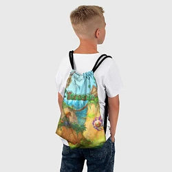 Рюкзак-мешок Terraria Террария Z, цвет: 3D-принт — фото 2