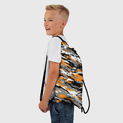 Рюкзак-мешок Тигровый камуфляж, цвет: 3D-принт — фото 2