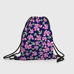 Рюкзак-мешок Акварельные цветы Магнолии, цвет: 3D-принт