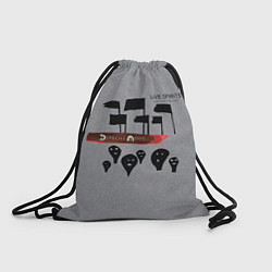 Рюкзак-мешок LiVE SPiRiTS SOUNDTRACK - Depeche Mode, цвет: 3D-принт