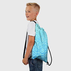 Рюкзак-мешок Нежный перелив, цвет: 3D-принт — фото 2