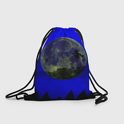 Рюкзак-мешок Зловещие Полнолуние, цвет: 3D-принт