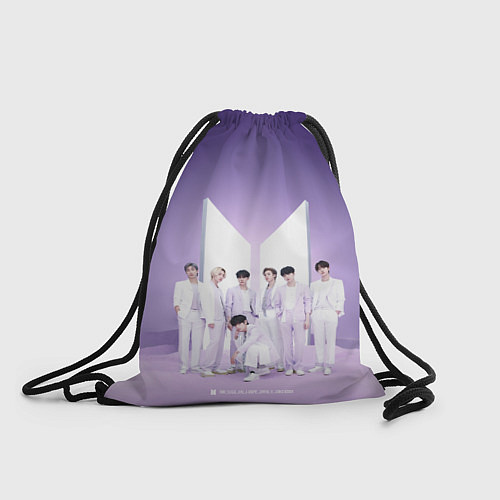 Мешок для обуви BTS Purple / 3D-принт – фото 1