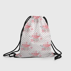 Рюкзак-мешок Детская коляска, цвет: 3D-принт