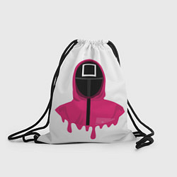 Рюкзак-мешок Игра в кальмара - Squid game, цвет: 3D-принт