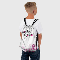 Рюкзак-мешок Игра в кальмара: Числа игроков, цвет: 3D-принт — фото 2