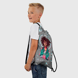 Рюкзак-мешок 067 ГЛИТЧ, цвет: 3D-принт — фото 2